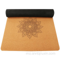 Posisi Posisi Double Layer Gabed Rubber Yoga Mat